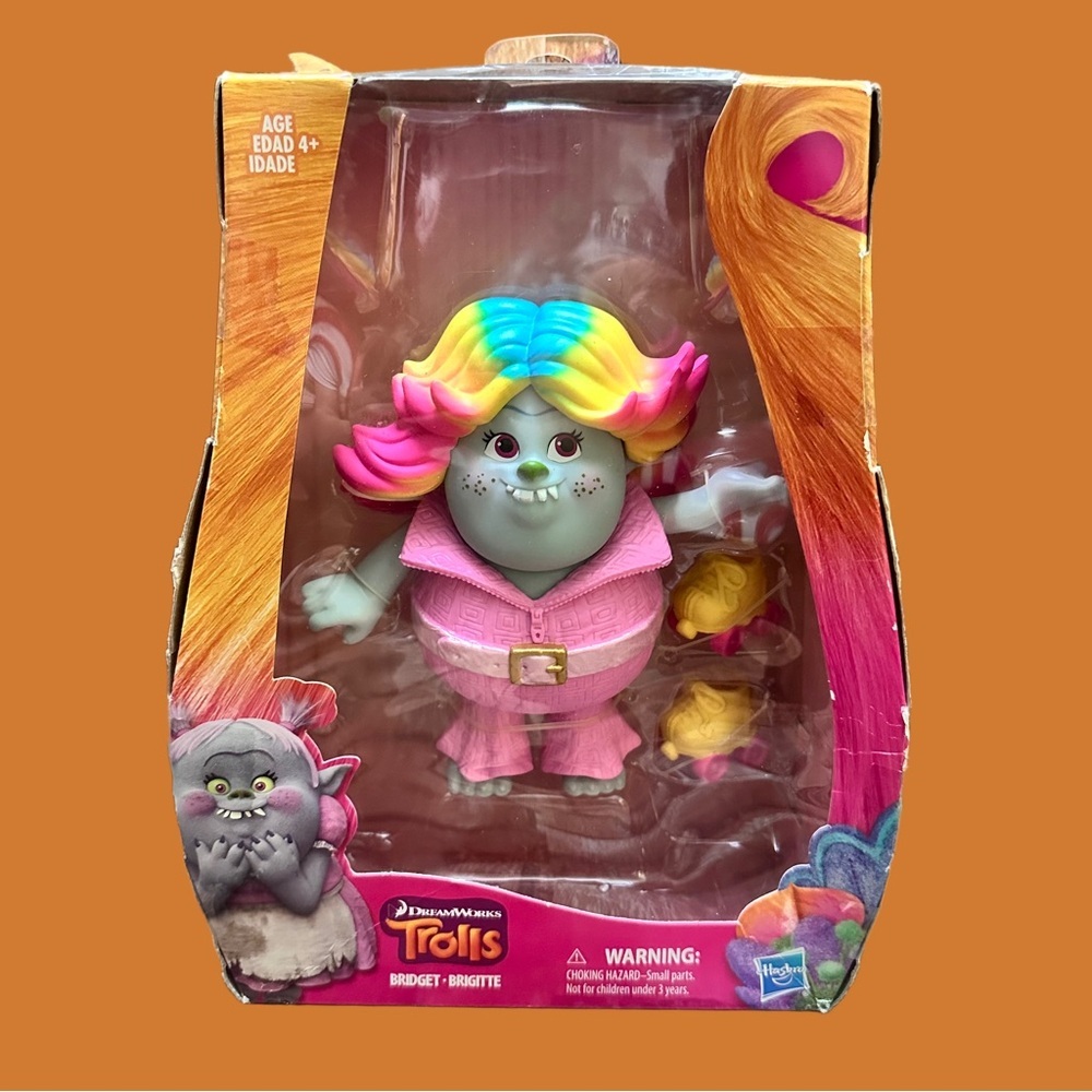 DreamWorks Trolls Bridget Doll - Colorful Hair